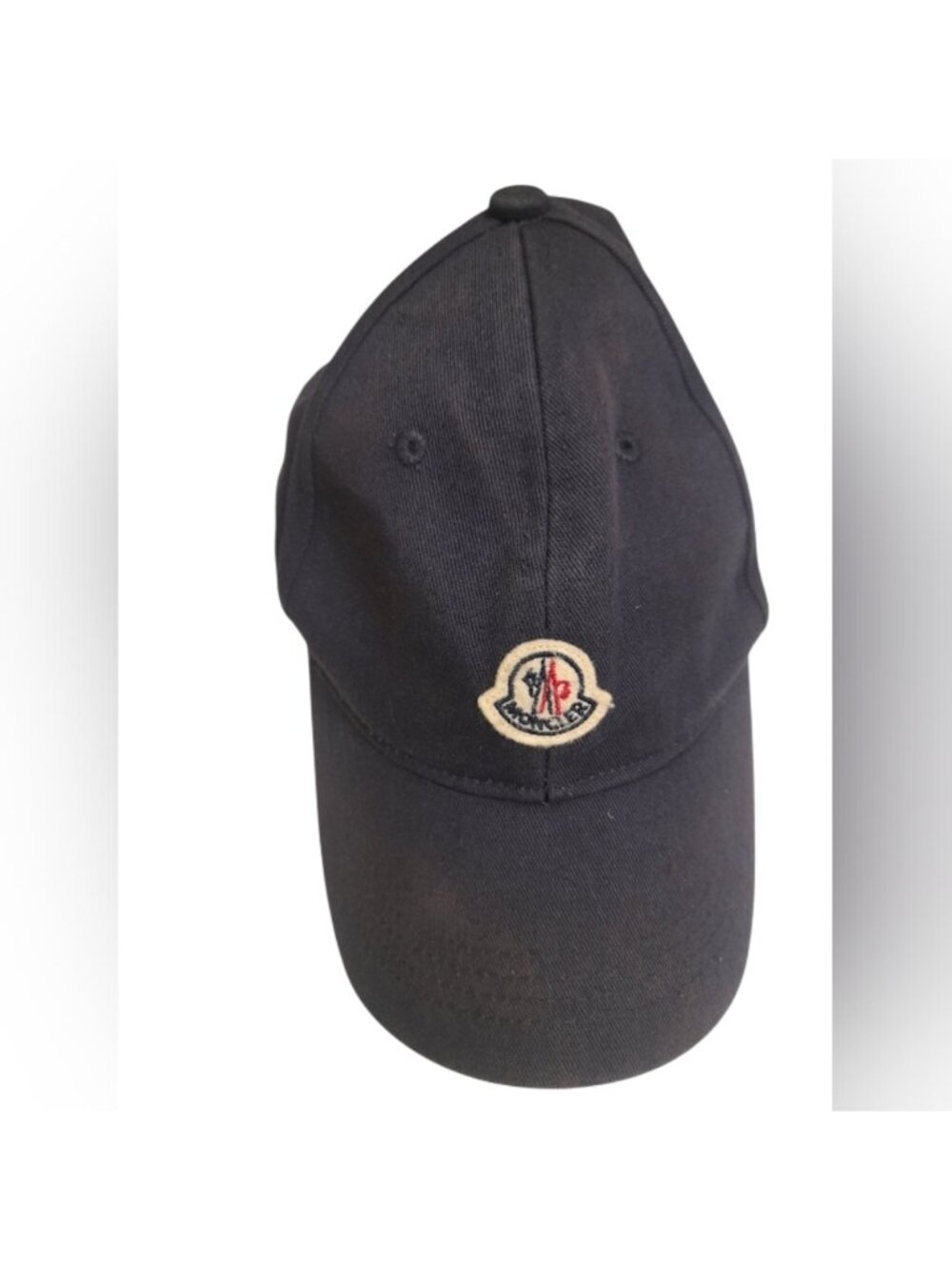 Moncler (Authentic) Kids Youth Dark Navy Logo Cap Hat